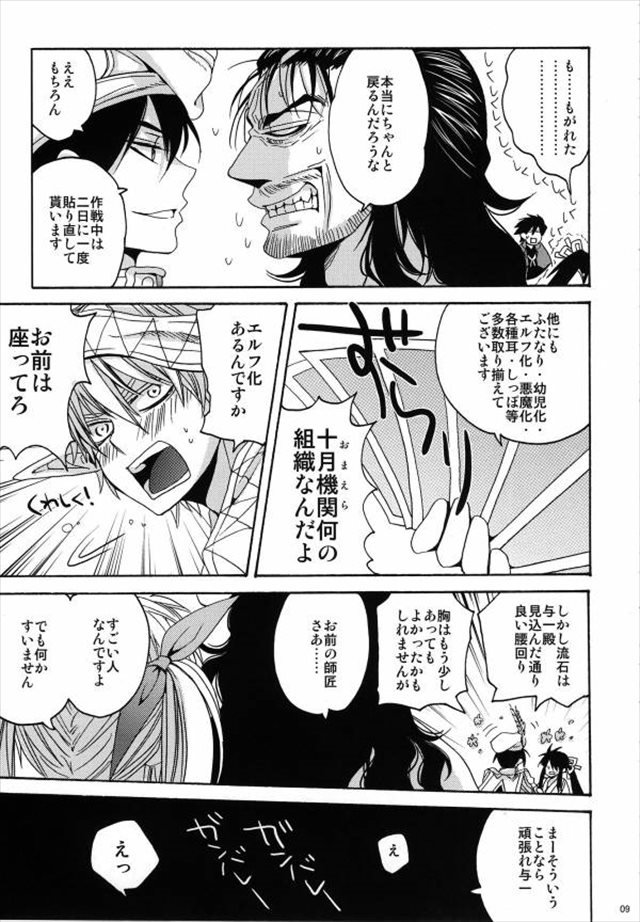 ドリフターズのエロ漫画8枚目