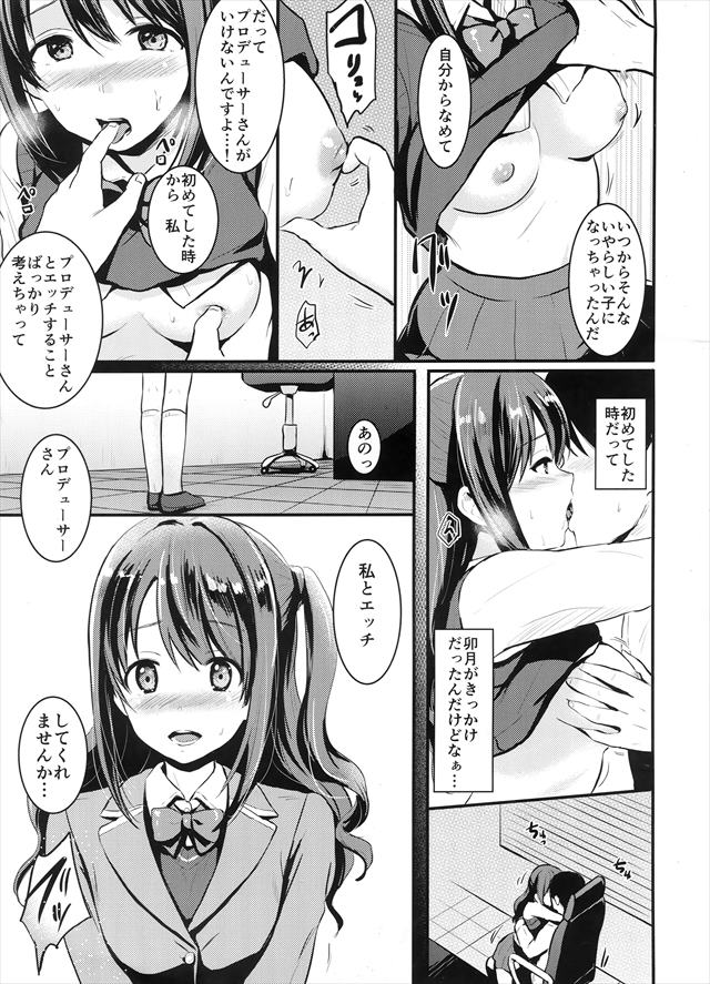 デレマスのエロ漫画4枚目