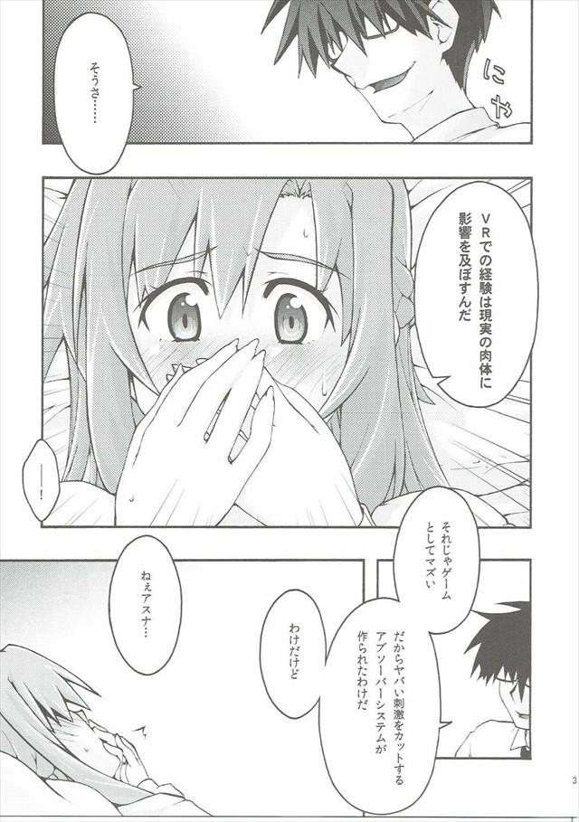 SAOのエロ漫画30枚目