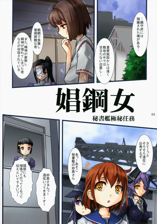 艦これのエロ漫画2枚目