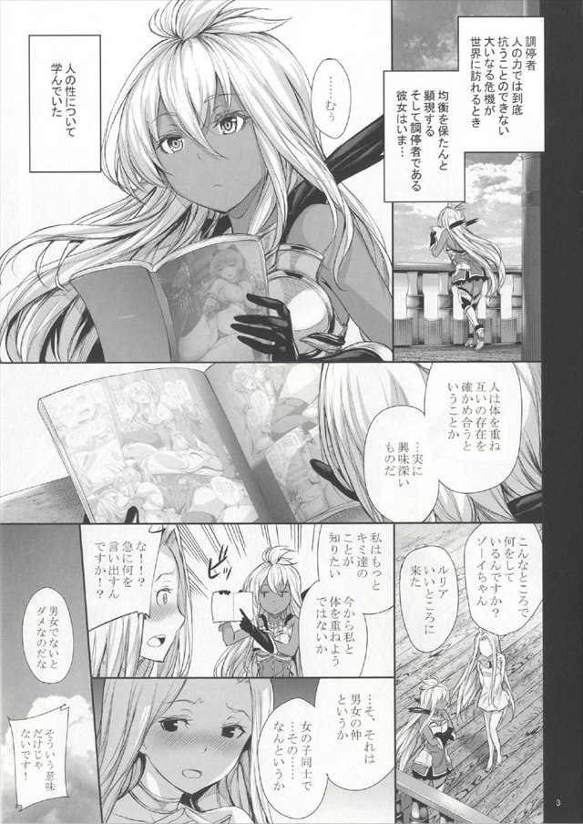 グラブルのエロ漫画4枚目