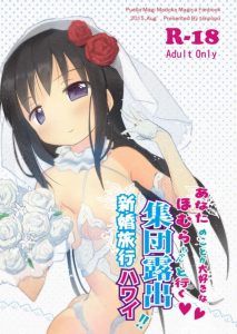 【エロ同人誌 まどか☆マギカ】絶対に妊娠させる！そんな思いで臨む新婚旅行！ほむらと子作りする地は…ハワイ！着床してよねカメハメハー！