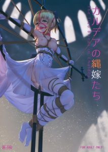 【フェイト(FGO) エロ漫画】大変美しいカラーイラスト本です！しかも緊縛限定！管理人はメルトリリスのベッドで強制開脚縛りが特にお気に入りでござる！