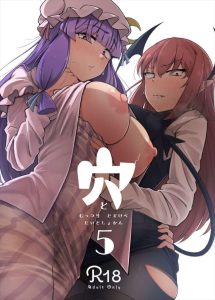 【東方】5！あとがきに『とりあえず完結』って書いてあります。続きが読めないのは残念だけどパチュリーがラストに相応しい堕ちっぷりを見せてくれます！小悪魔も！