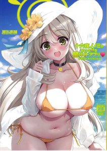【ブルアカ】強盗用のマスク＋ビキニ姿で登場した変態ノノミが、先生を拘束して1日自分専用の玩具として使っちゃう同人誌・・やりたくない人いるか？？ww