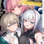 【ドルフロ】7名（MDR MP7 AA-12 ZasM21 M200 NTW-20 AK-Alfa）の女の子が指揮官と3Pをしたり、メイドでパイズリご奉仕をしたり、温泉セックスをしたり・・個人的にはドレス＆あらめの網タイツ姿のMDRが一番エロい♪