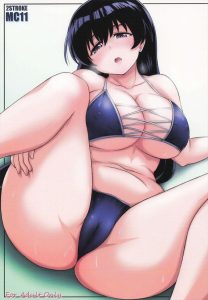 【瑠璃の宝石】オールカラー同人誌♪豊満ボディの凪と曜子と瞳が発情した教授に身体じゅう弄られて生ハメ膣内射精されちゃうww全18ページの短めですが、個人的に好きな裸エプロンがあります！！ww